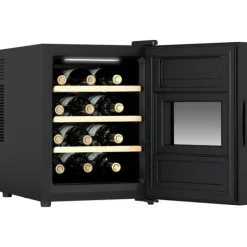 Power vinkøleskab til 12 flasker - Svart Discount