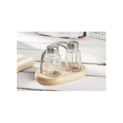 President Line krydderirækkel i glas med servietholder | 1575 Discount