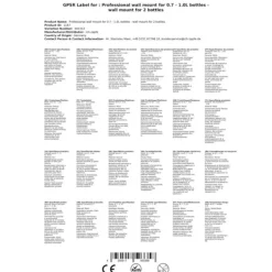 Professionelt alkoholdispenser til 0,7 - 1,0L flasker - alkoholdispenser til 2 flasker Outlet