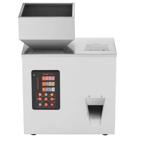 Pulverfyldemaskine, 38x22x49,5 cm, rustfrit stål Discount