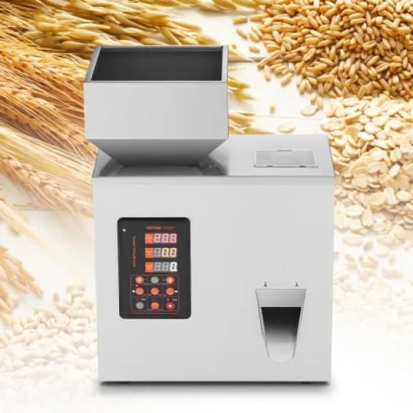 Pulverfyldemaskine, 38x22x49,5 cm, rustfrit stål Discount