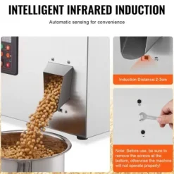 Pulverfyldemaskine, 38x22x49,5 cm, rustfrit stål Discount