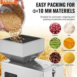 Pulverfyldemaskine, 38x22x49,5 cm, rustfrit stål Discount