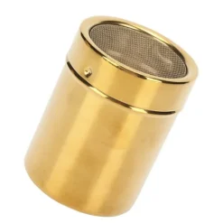 Pulverryster Rustfrit Stål Rustbestandighed Guld Finmasket Pulver Sukkerryster til Køkken Discount