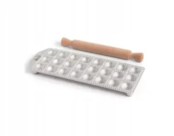 Pastaforme & Pasta-Udstikkere>RAVIOLI FORM MARCATO RUND 24STK. + RULLE