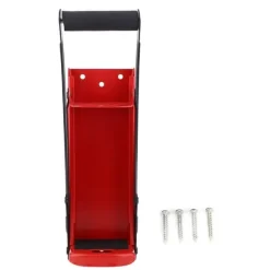 Dåseknusere>Rød stål dåseknuser - 500 ml flaskegenbrugsværktøj med åbner