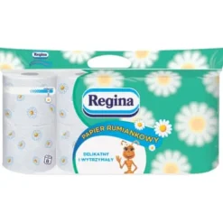 Toiletpapir>Regina Kamille Toiletpapir 8 Ruller