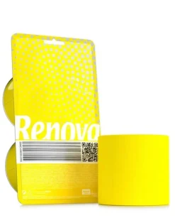 Toiletpapir>Renova Crystal 2R Gult toiletpapir