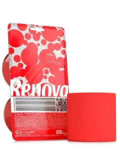 Toiletpapir>Renova Crystal 2R Rødt toiletpapir