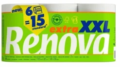 Toiletpapir>Renova Extra XXL 6R toiletpapir