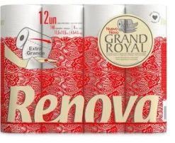 Toiletpapir>Renova Grand Royal 12R toiletpapir