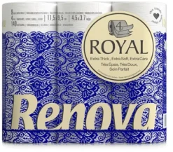 Toiletpapir>Renova Royal 9R toiletpapir