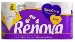 Renova Skin Care Plus 6R toiletpapir New