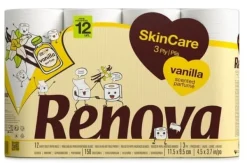 Toiletpapir>Renova Skin Care Vanilla 12R Toiletpapir