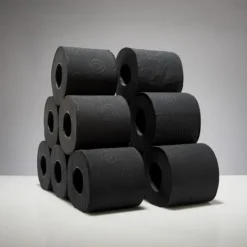 Renova sort parfumeret toiletpapir 16,1 m 3-lags 140 ark 6 ruller Clearance