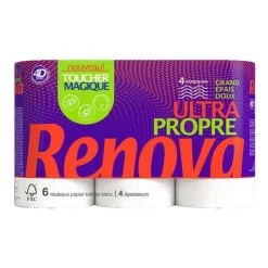 Toiletpapir>Renova Ultra Propre 6R toiletpapir