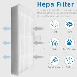 Reservedelspakke til MAMNV BR151 robotstøvsuger og moppekombination New