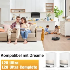 Reservedelssæt til Dreame L20 Ultra robotstøvsuger Best