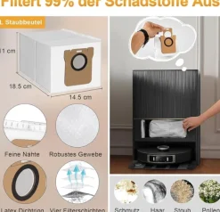 Reservedelssæt til Dreame L20 Ultra robotstøvsuger Best