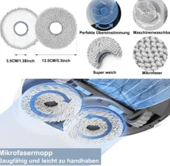 Reservedelssæt til Ecovacs Deebot T30 Omni, T30 Pro Omni, T30 Max