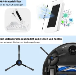 Reservedelssæt til Ecovacs Deebot T30 Omni, T30 Pro Omni, T30 Max