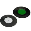 Bordskånere Til Glas>Retro Funny Recordings Disk Coasters til Drink Bars Kaffe