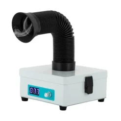 Emhætter>Røggasudtrækker, 15W Effekt, 3-lags Filtrering,Sort Hvid