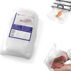 Vakuumpakkere>Riftede poser til strimmelvakuumpakkemaskiner 250x350mm 100 stk.