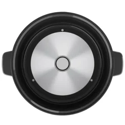 Riskoger med dampindsats, 1,8 l, varmefunktion - sølv Sale