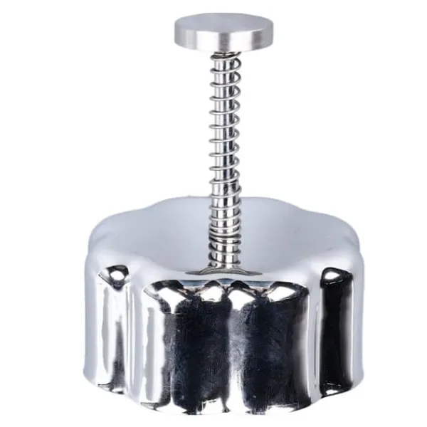 Riskugleform 304 Rustfrit Stål Kreativ Aftagelig Sikker Anti-Liv Onigiri Form til Baby Supplerende Mad Frokost Lav Blomst Outlet