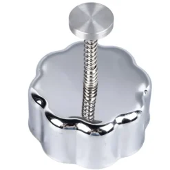 Riskugleform 304 Rustfrit Stål Kreativ Aftagelig Sikker Anti-Liv Onigiri Form til Baby Supplerende Mad Frokost Lav Blomst Outlet