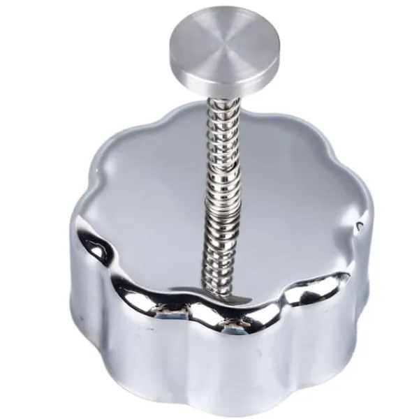 Riskugleform 304 Rustfrit Stål Kreativ Aftagelig Sikker Anti-Liv Onigiri Form til Baby Supplerende Mad Frokost Lav Blomst Outlet