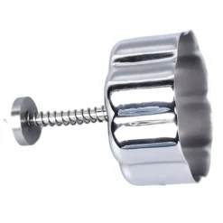 Riskugleform 304 Rustfrit Stål Kreativ Aftagelig Sikker Anti-Liv Onigiri Form til Baby Supplerende Mad Frokost Lav Blomst Outlet