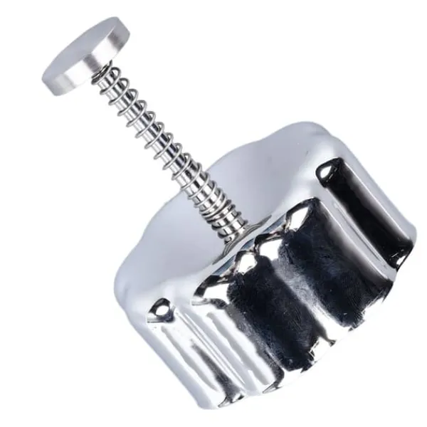 Riskugleform 304 Rustfrit Stål Kreativ Aftagelig Sikker Anti-Liv Onigiri Form til Baby Supplerende Mad Frokost Lav Blomst Outlet