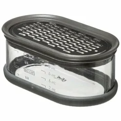 Mandolin- & Rivejern>Rivejern i rustfrit stål med beholder