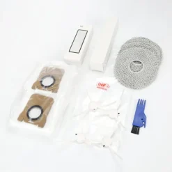 Roborock Q Revo Curv tilbehørspakke-1 hovedbørste, 4 moppeklude, 2 filtre, 3 støvposer, 4 sidebørster – komplet sæt til effektiv rengøring Hot