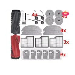 Støvsugertilbehør>Roborock Saros 10/S9 MaxV Ultra Udskiftningssæt