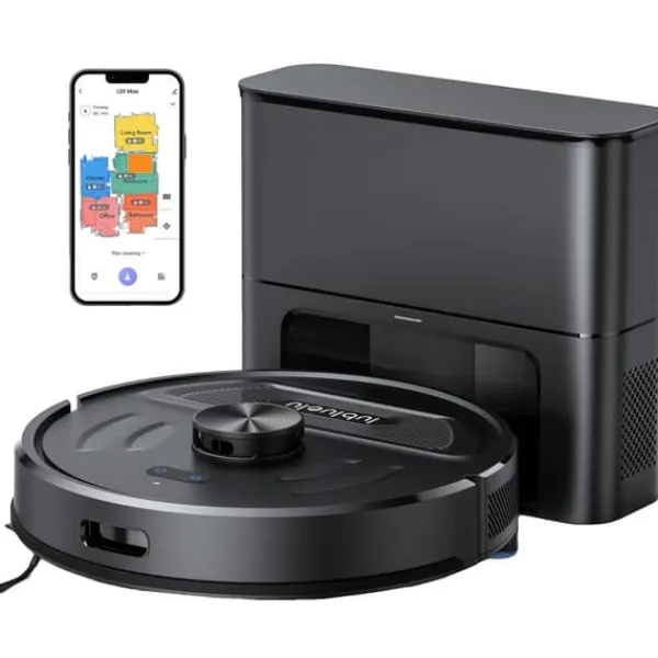 Robotstøvsuger, LiDAR-navigation, 6000Pa sugeevne, L20 Max, EU