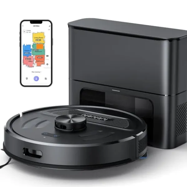 Robotstøvsuger, LiDAR-navigation, 6000Pa sugeevne, L20 Max, EU