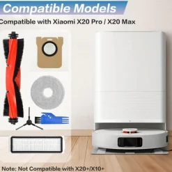 Robotstøvsugere>Robotstøvsuger tilbehørssæt til Xiaomi X20 Pro/X20 Max