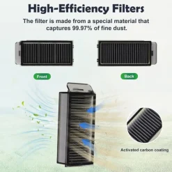 Robotstøvsuger tilbehørssæt til Dreame X50/L50/L40/MOVA-serien Hot