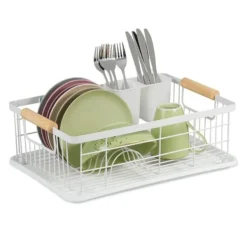 Opvaskestativer & Tørrestativer>Robust afdrypningsrist med drypbakke