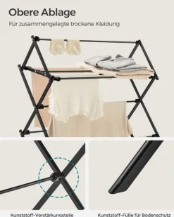 Rootz bærbar campingstol i sort stål - Sammenklappelig strandstol - Letvægts udendørsstol - Stål- og PP-konstruktion - 37 cm x 75 cm x 135,1 cm - Komp | CDON Online