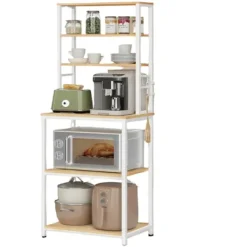 Rootz Standing Kitchen hylde - Mikrobølgehylde - 6 niveauer - Rumbesparende - 40 x 60 x 167 cm