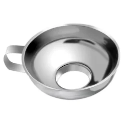 Tragte>Rostfritt stål Konservtratt med bred mun Köksmatlagningsredskap Prylar Tratt med handtag för sylt