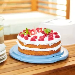 Kagedåser>Rotho Fresh Kageæske Cool & Horizon Blå