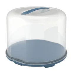 Rotho Fresh kageæske XL 35,5x34,5x26 cm Horizon Blå/Transparent Outlet