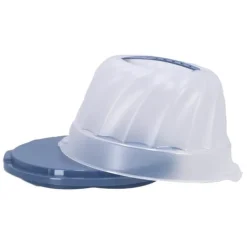 Rotho Gugelhupf Fresh Cake Box Bundt Horizon Blå/Transparent Outlet