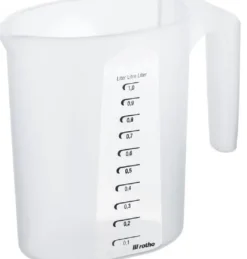 Rotho Topline målebæger 1L transparent Discount