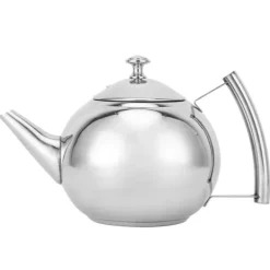 Kaffe- & Tekander>Rustfri Stål Tekande Giftfri Tekande Kedel med Filter til Brygning af Løse Teblade og Tebreve (1L)